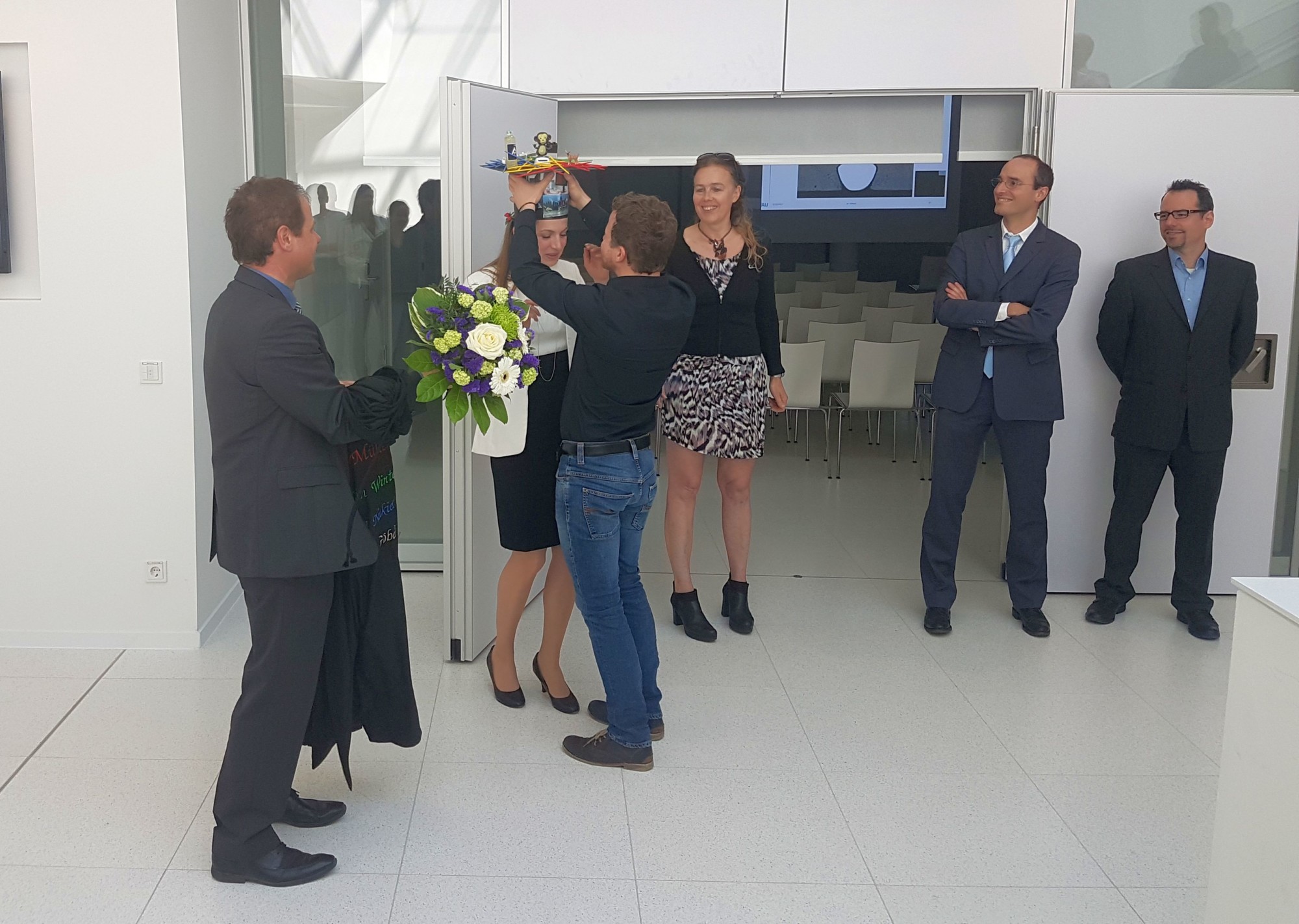 Towards entry "Congratulations, Dr.-Ing. Manuela Göbelt!"